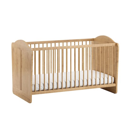 Megeve Lit bébé Chêne 70 x 140 cm de Vox Megeve Lit bébé Chêne 70 x 140 cm de Vox