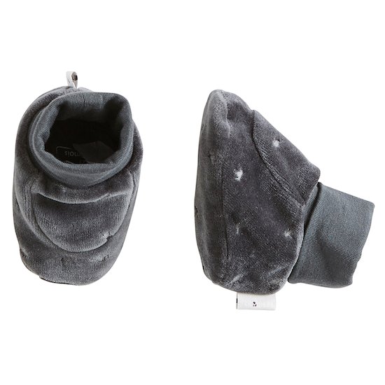 Chaussons velours Royal Baby
