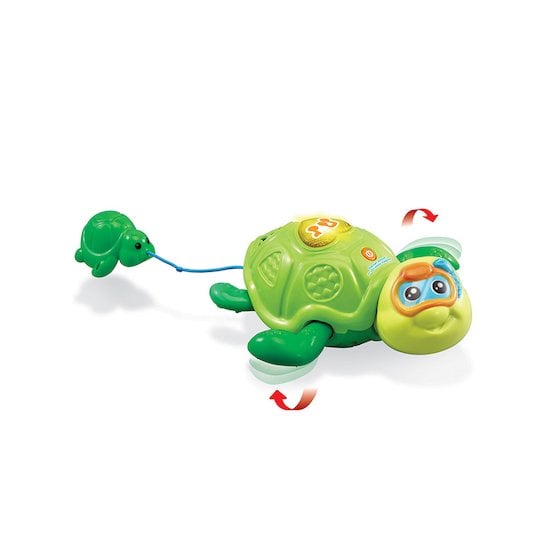 Maman tortue et son bébé nageur de Vtech, Jouets de bain : Aubert