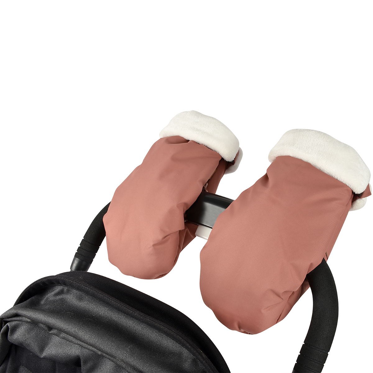 Newpop gants poussette, moufle poussettes avec polaire chaude et