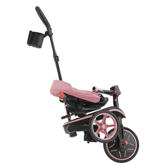 Tricycle Explorer 4-en-1 Évolutif & Pliable Pink  de Globber Tricycle Explorer 4-en-1 Évolutif & Pliable Pink  de Globber