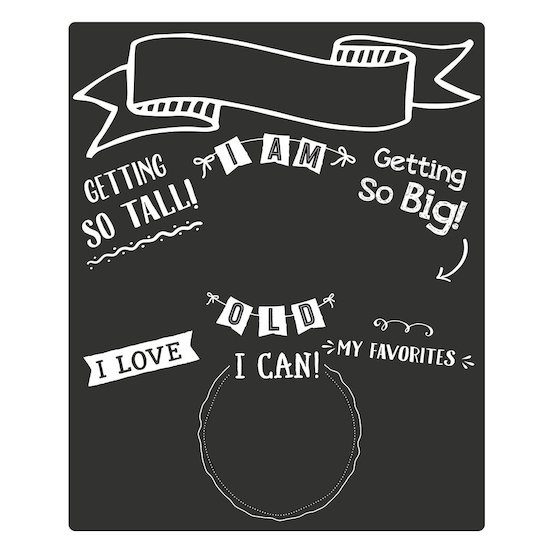 Tableau Tout sur bébé   de Pearhead