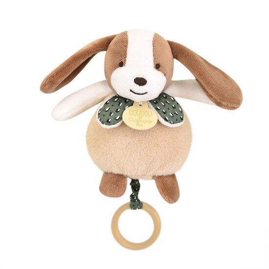 Les rikikis pantins Peluche musical avec anneau Aléatoire  de Doudou et Compagnie Les rikikis pantins Peluche musical avec anneau Aléatoire  de Doudou et Compagnie