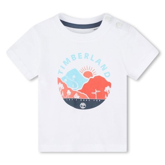 Tee-shirt imprimé Blanc  de Timberland