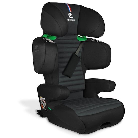 Siège auto Carkids Groupe 1/2/3 Isofix noir/blanc