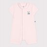 Combicourte bébé en coton et son col claudine