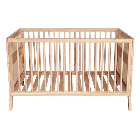 Marelia Lit bébé évolutif Bois Naturel 70 x 140 cm de Théo