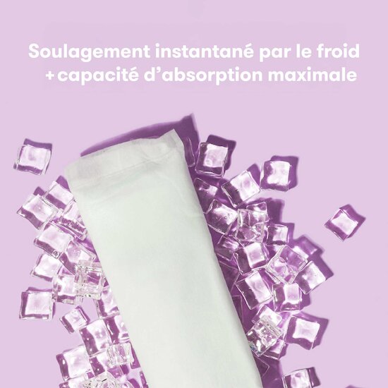 Compresses froides de soulagement rapide + culottes post-partum jetables (8 compresses + 2 culottes)   de Frida Compresses froides de soulagement rapide + culottes post-partum jetables (8 compresses + 2 culottes)   de Frida