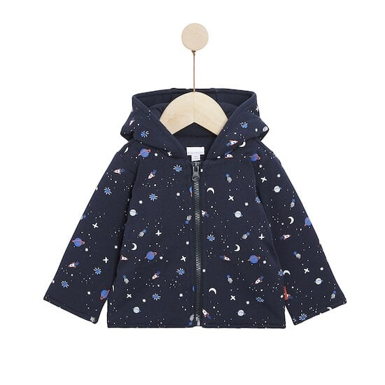 Mr Constellation Veste à capuche Print Univers  de P'tit bisou