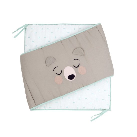 Oden tour de lit imrprimé