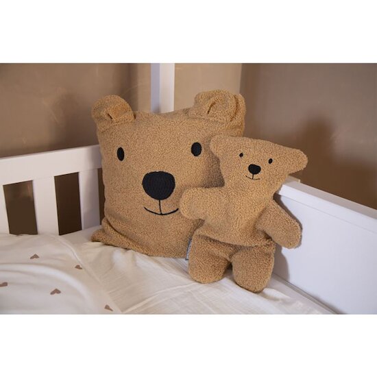 Coussin décoratif Teddy Brun 40 x 40 cm de Childhome Coussin décoratif Teddy Brun 40 x 40 cm de Childhome