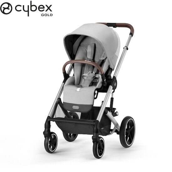 Poussette Balios S Lux Châssis Silver - Lava Grey  de CYBEX