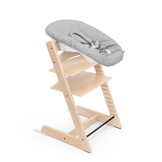 Tripp Trapp® Pack Chaise haute + Baby Set + Newborn Set Naturel / Gris  de Stokke®