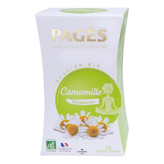 Infusion bio camomille   de PAGÈS