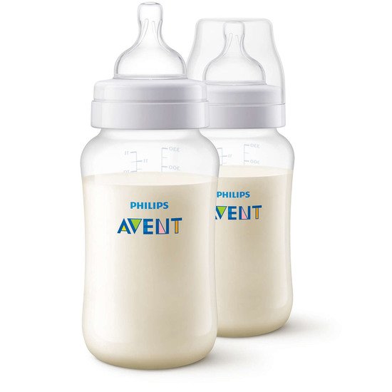 Lot de 2 biberons anticolic Transparent 330 ml de Philips AVENT