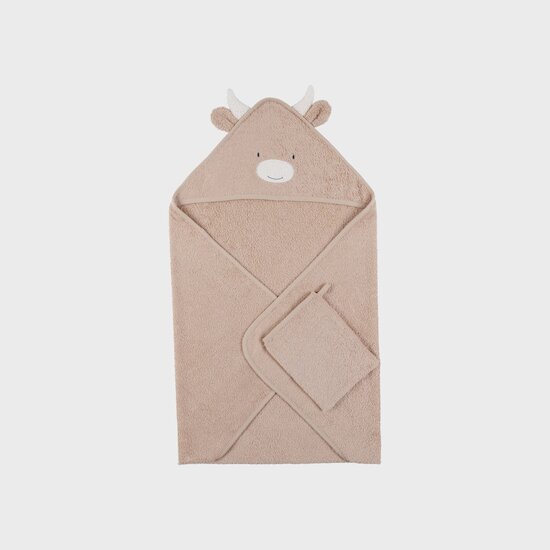 Cape de bain en éponge Fluffy, Orso et Lily Fluffy  de Noukies