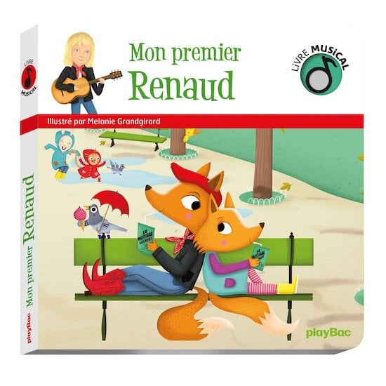 Livre musical Mon premier Renaud de PlayBac, Livres : Aubert