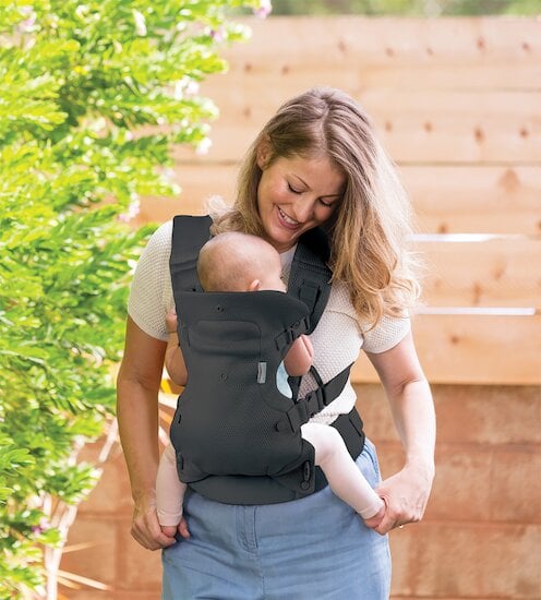 Porte-bébé Flip 4 en 1 Convertible Air Gris  de Infantino