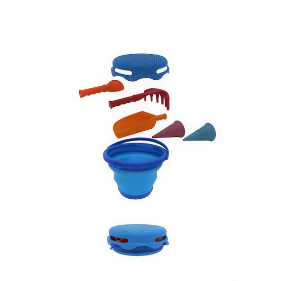 Set de 7 jeux de plage Bleu  de Compactoys