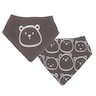 Lot de 2 bavoirs bandana