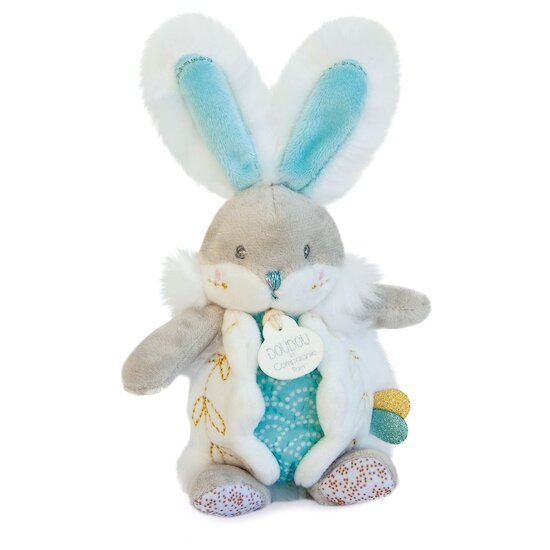 Lapin de sucre carnet de santé + doudou  Amande  de Doudou et Compagnie Lapin de sucre carnet de santé + doudou  Amande  de Doudou et Compagnie