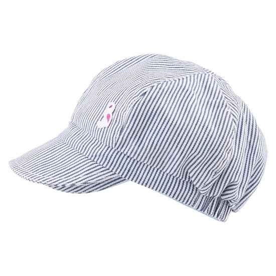 Casquette collection California Dreamin Fille Bleu/Blanc 47 cm de Nano & nanette