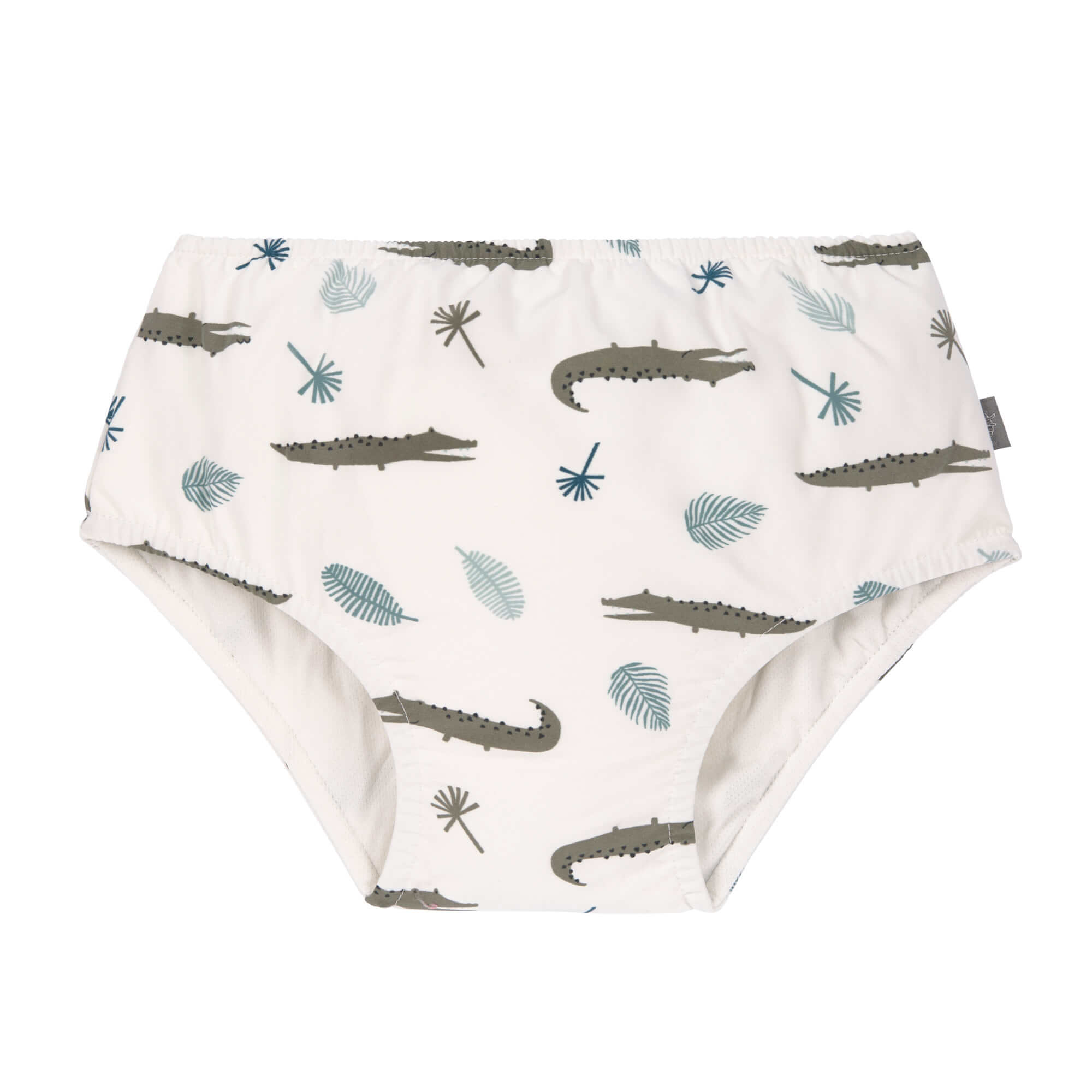Couche Maillot De Bain Crocodile Blanc De Lassig Maillots De Bain Aubert Couche Maillot De Bain Crocodile Blanc De Lassig Maillots De Bain Aubert