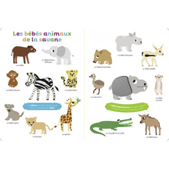 Mes premiers bébés animaux à toucher   de AUZOU Mes premiers bébés animaux à toucher   de AUZOU