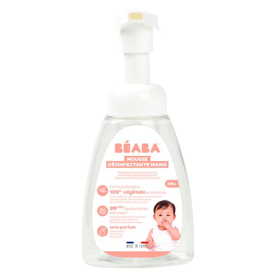 Spray mousse désinfectant mains pour bébé (50 ml)
