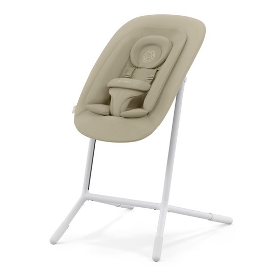 Chaise haute évolutive et réglable gris blanc chaise bébé - Ciel & terre