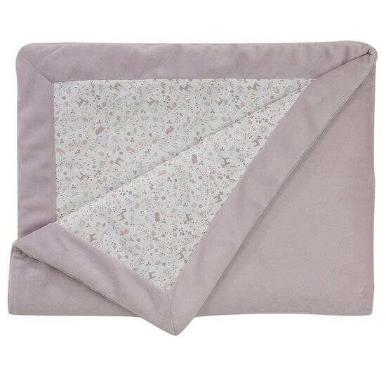 Lilas Couverture double face  75 x 100 cm de Domiva