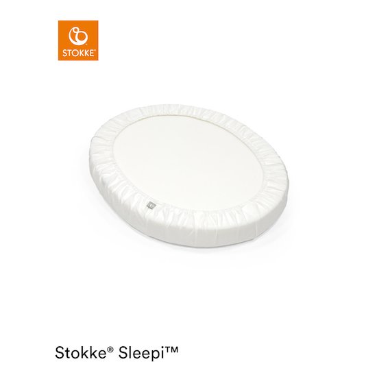 Drap-housse Stokke® Sleepi™ Mini Blanc  de Stokke®