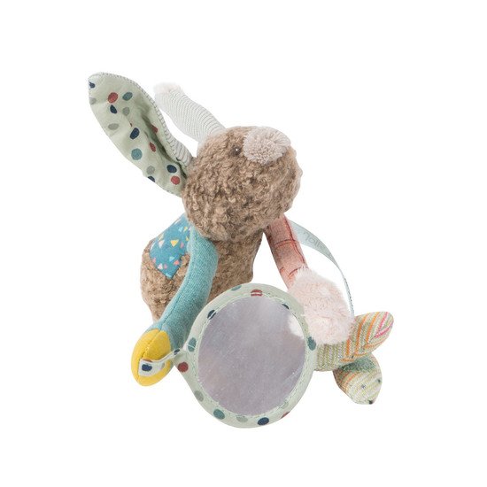 Les Jolis Trop Beaux petit lapin d'activités Multicolore  de Moulin Roty