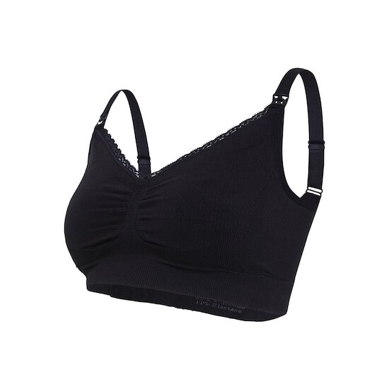 Soutien-gorge d'allaitement rembourré carri-gel® Noir L de Carriwell