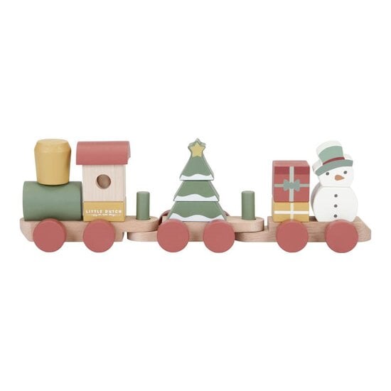 Christmas Train à empiler Noël   de Little Dutch