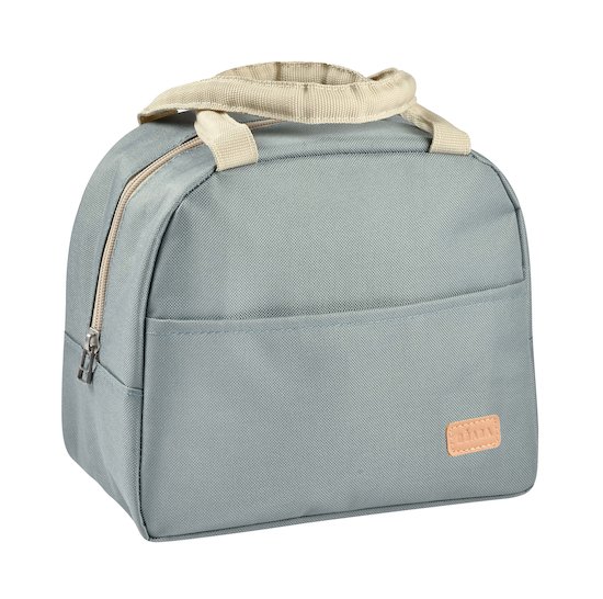Pochette repas isotherme Vert sauge  de Béaba Pochette repas isotherme Vert sauge  de Béaba