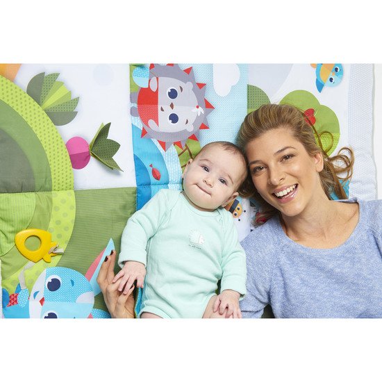 Tapis d'Eveil bébé TINY LOVE, tapis d'éveil Géant, Dès la naissance, 150 x  100 cm - Multicolore - Kiabi - 44.99€