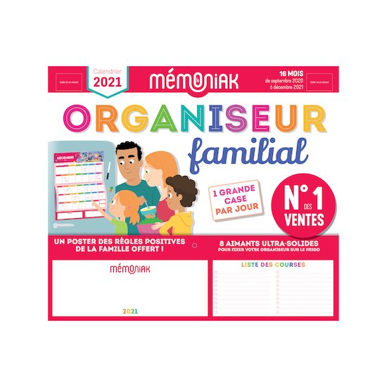 Organiseur familial Memoniak 2020-2021
