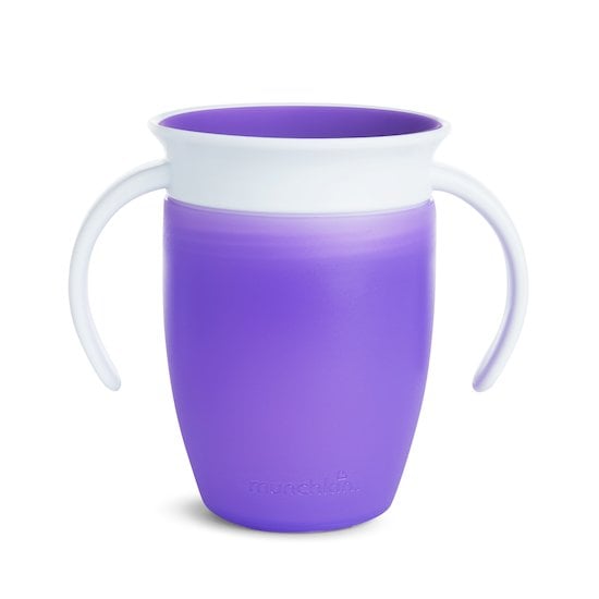 Tasse Miracle® 6 mois et + - 207 ml Violette  de Munchkin