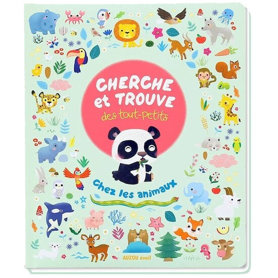 Cherche et Trouve des tout-petits Chez les animaux  de AUZOU