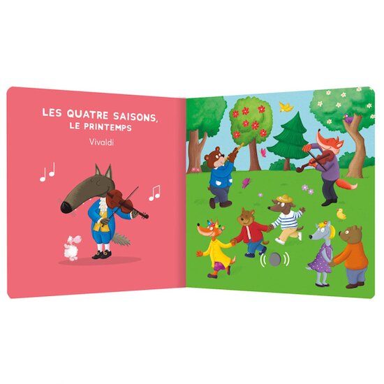 La musique classique avec P'tit Loup   de AUZOU