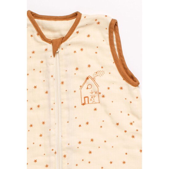 Orsino Gigoteuse Bio Vanille / Camel 0-6 mois de Sauthon Baby Déco Orsino Gigoteuse Bio Vanille / Camel 0-6 mois de Sauthon Baby Déco
