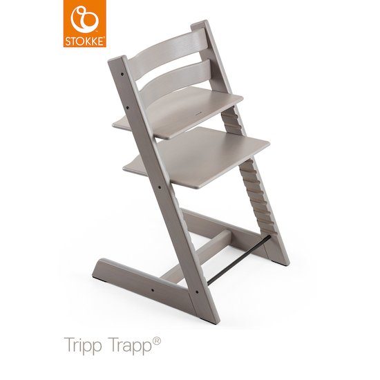 Chaise haute Tripp Trapp® Chêne Gris Pâle  de Stokke®