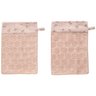 Lot 2 gants de toilette