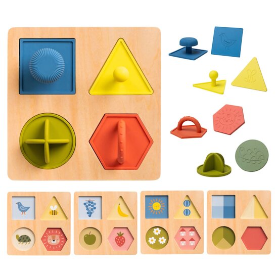 Premier Puzzle Formes   de Taf Toys Premier Puzzle Formes   de Taf Toys