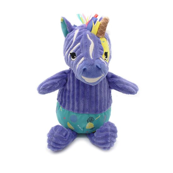Kiprokos le zèbre Peluche Simply  22 cm de Les Déglingos Kiprokos le zèbre Peluche Simply  22 cm de Les Déglingos