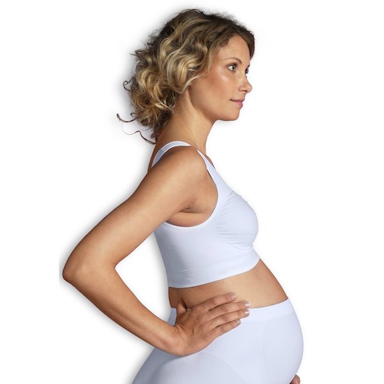 Brassiere de grossesse sans coutures Blanc  de Carriwell Brassiere de grossesse sans coutures Blanc  de Carriwell