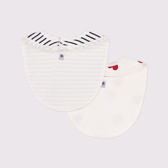 Lot bavoirs en coton   de Petit Bateau