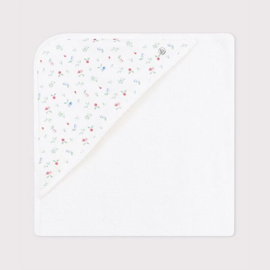 Carré de bain en coton Marshmallow  de Petit Bateau