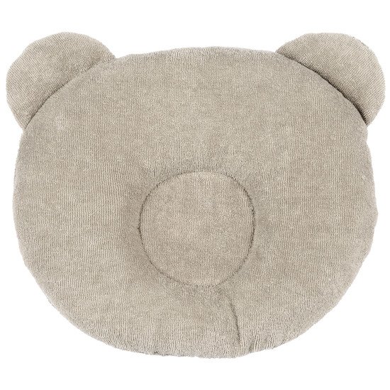 Coussin cale tête P'tit Panda Taupe  de Candide